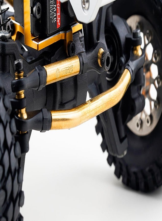 TCRC 10PCS Brass High Clearance Chassis Links and Steering Links Set for Redcat Ascent18 1/18 RC Rock Crawler Upgrades - Image 4