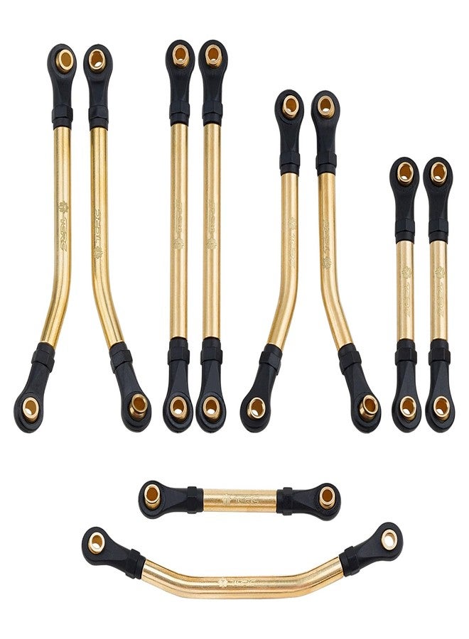 TCRC 10PCS Brass High Clearance Chassis Links and Steering Links Set for Redcat Ascent18 1/18 RC Rock Crawler Upgrades - Image 1