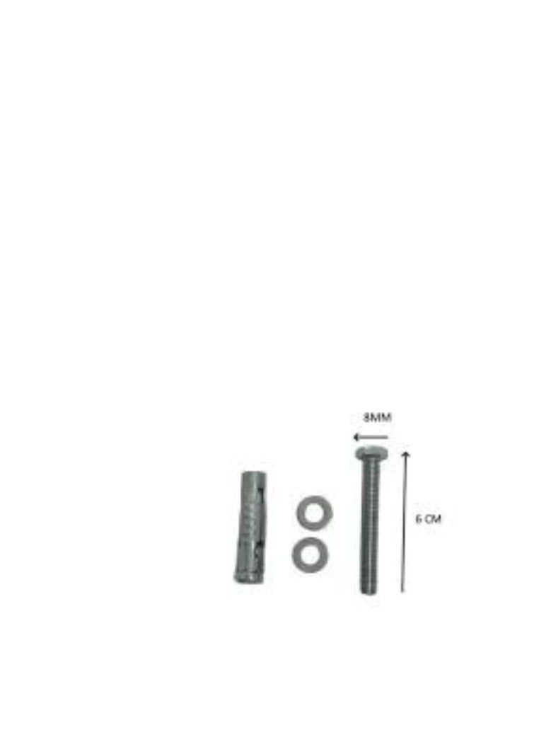 KNP KNP 6mm Stainless Steel Fix Bolt Pack of 4 includes four high quality stainless steel bolts perfect for a variety of fastening and assembly tasks. - Image 1