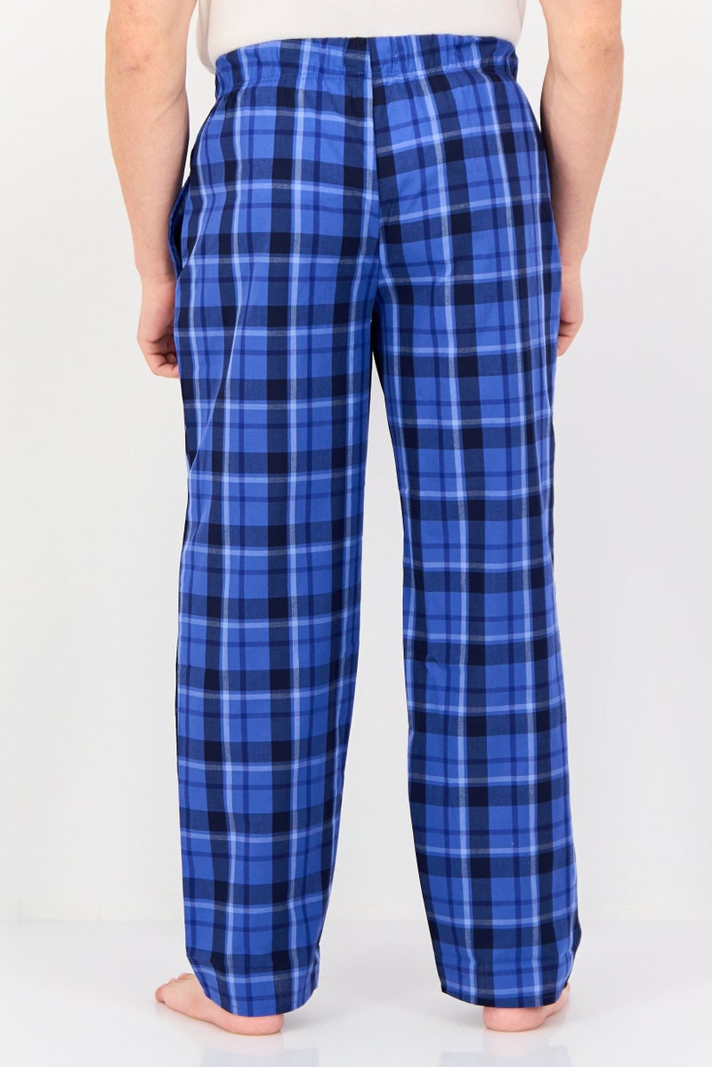 English Laundry Men Checked Drawstring Pajama Pants, Multicolor - Image 3