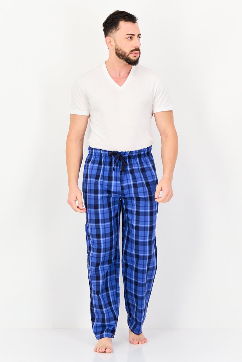 English Laundry Men Checked Drawstring Pajama Pants, Multicolor - Image 4