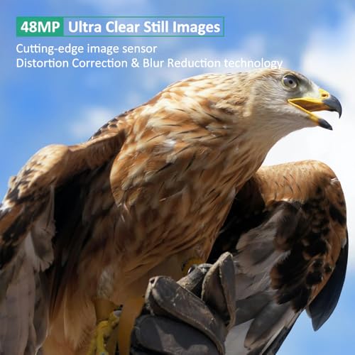 GardePro كاميرا جارد برو E6 للتجسس واي فاي 48 ميجابكسل 1296P مع رؤية ليلية بدون توهج، تعمل بالحركة، مقاومة للماء، لمراقبة الحياة البرية، صيد الغزلان أو أمان الممتلكات، تمويه - Image 4