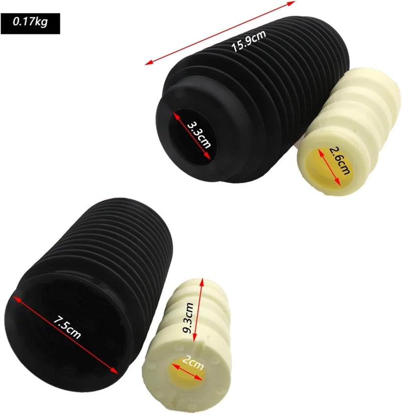 DEMULAX DB Front Shock Absorber Dust Cover Bellow for Mazda - Image 2
