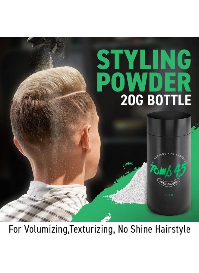 Tomb 45 - Tomb45 Pure Powder for Hair Styling, Texturizing & Volumizing Powder with Natural Matte Finish - Image 1