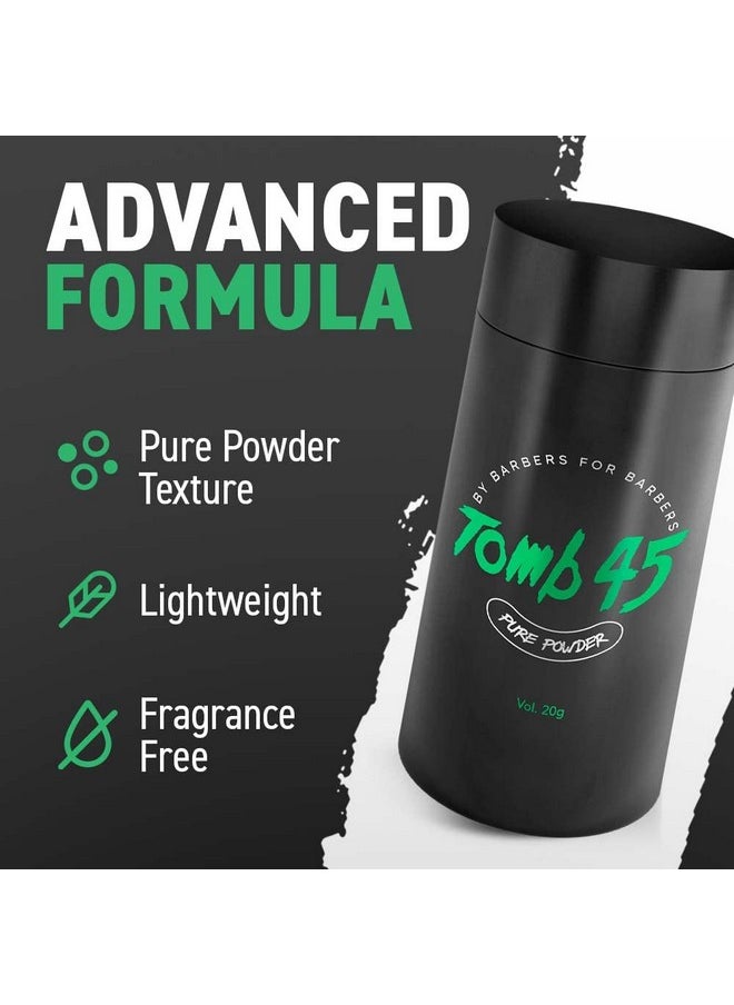 Tomb 45 - Tomb45 Pure Powder for Hair Styling, Texturizing & Volumizing Powder with Natural Matte Finish - Image 1