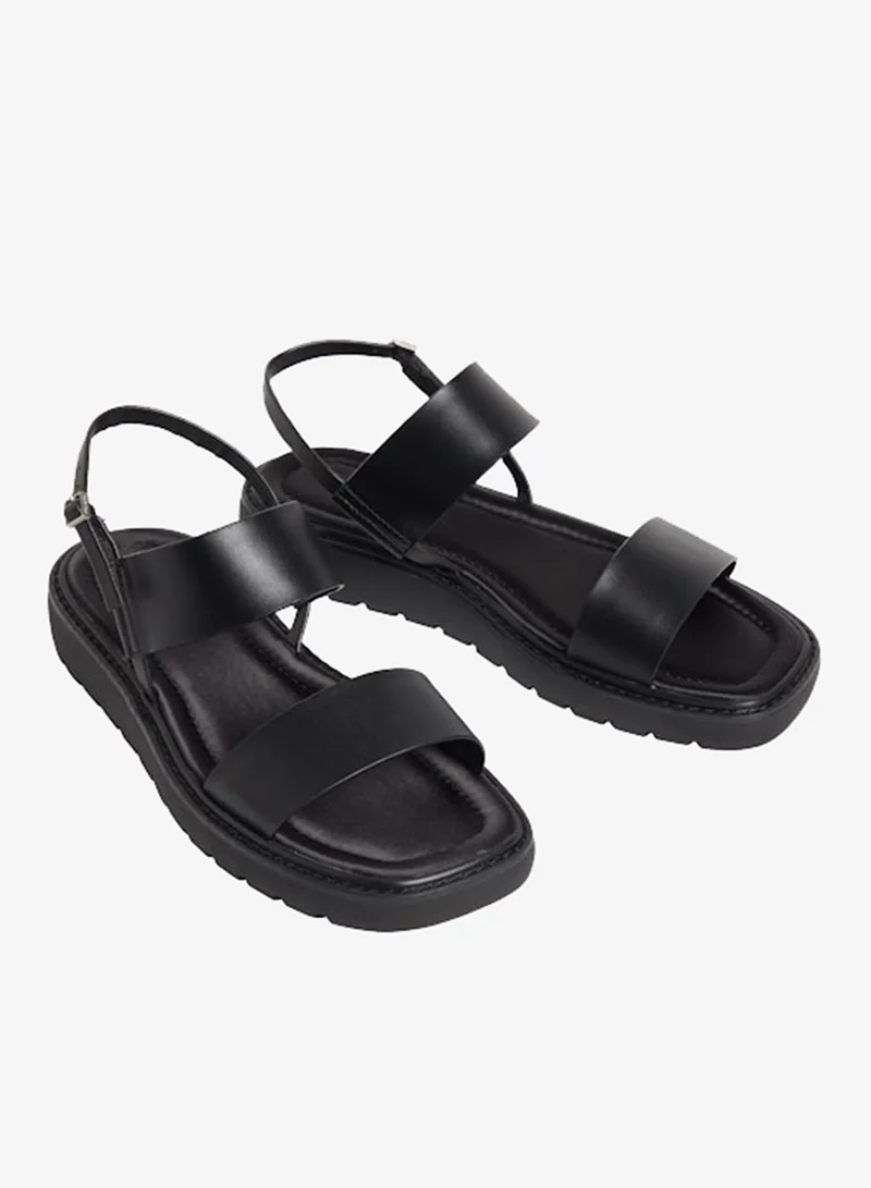 CALVIN KLEIN Slingback Double Strap Sandals