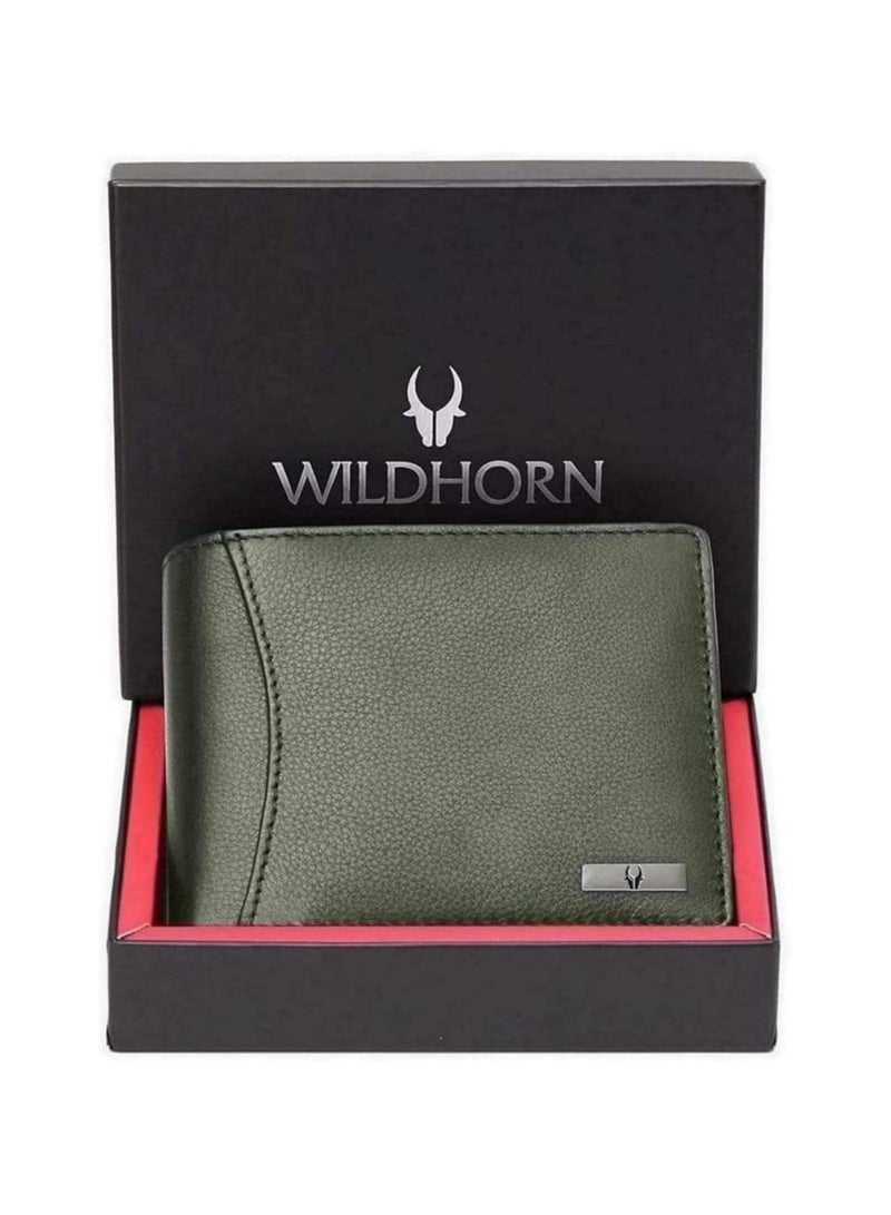 وايلدهورن محفظة جلدية ثنائية الطي من WildHorn للجنسين والبالغين للرجال - Image 1