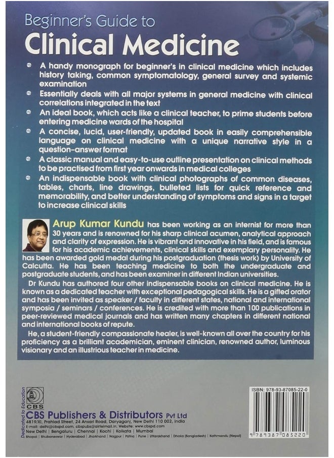 Beginner's Guide to Clinical Medicine: A Systematic Guide to Clinical Medicine for Beginners and an Essential Read for All Medical Students, Two-Volume Set  - Image 2