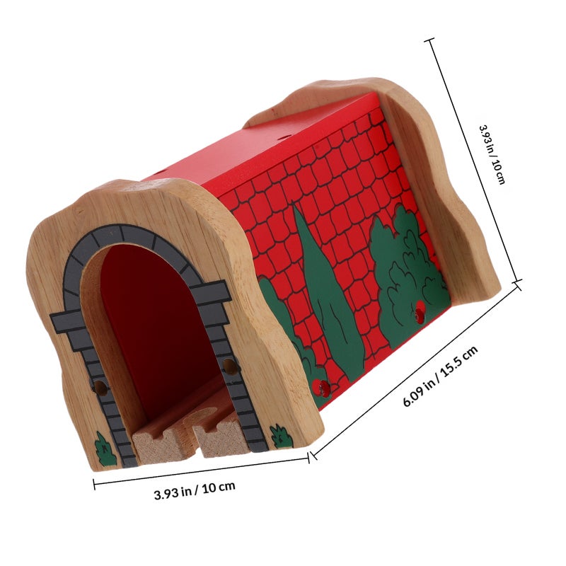 Train Tunnel Model Train Track Accessories Diy Train Toy Kids Simulation Train Cave Tunnel - Image 2