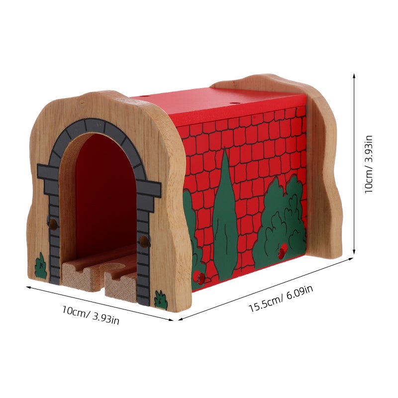 Train Tunnel Model Train Track Accessories Diy Train Toy Kids Simulation Train Cave Tunnel - Image 4