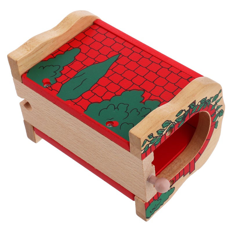 Train Tunnel Model Train Track Accessories Diy Train Toy Kids Simulation Train Cave Tunnel - Image 1
