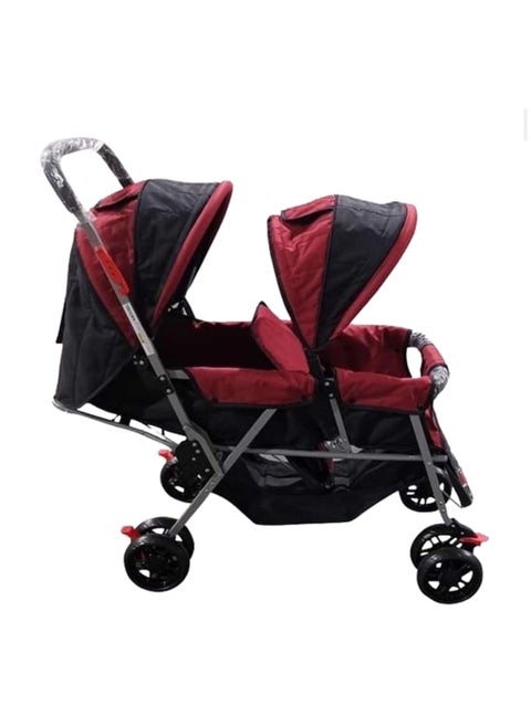 Lamour Double Sleep Stroller for twins and siblings.330