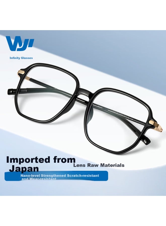 Boundless Wujing Men's Bifocal Reading Gl With Imported High Definition Anti-blue Light Lens For Both Near And Far Vision Women Black Frame +300 Degrees - Image 1