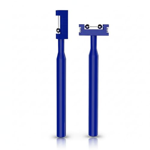 Safe-O-Kid 2 Pcs Speech Therapy Tools Tongue Training Kit | Professional Tongue Tip Exerciser for Kids & Adults | Oral Motor Exercise Set for Pronunciation, Speech Practice & Rehab | Blue - Image 1