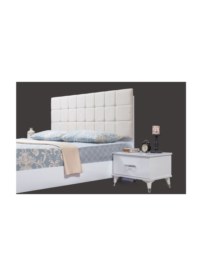 ريترو RA-BD08 سرير 165x110x204سم - أوف وايت × أبيض - Image 3