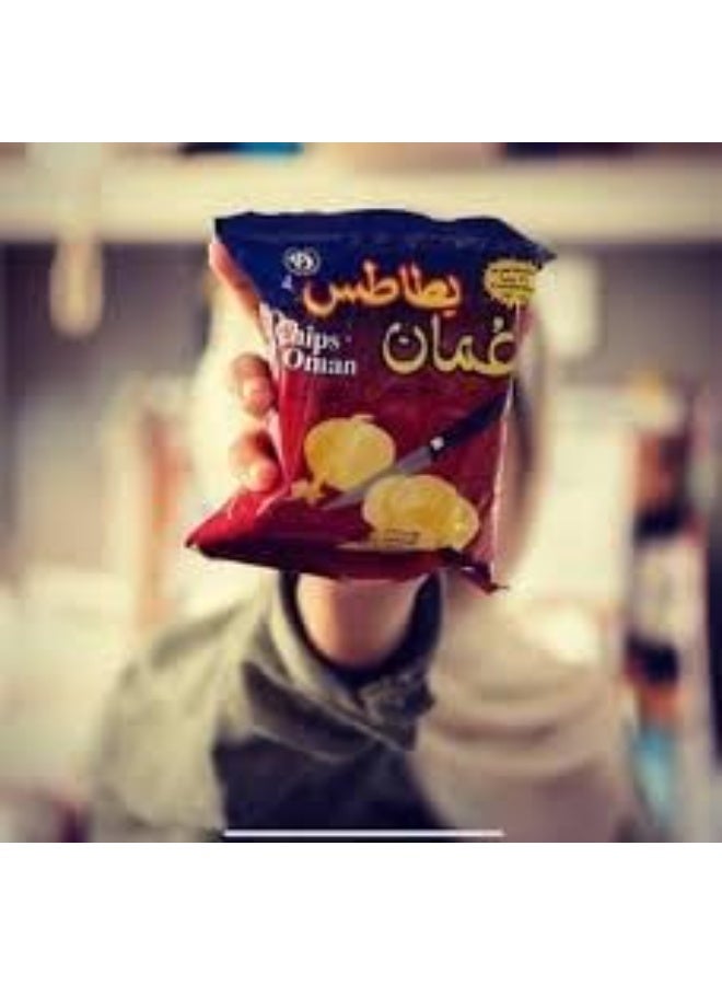 أومان رقائق عمان الحارة – 15 جم، عبوة من 6 | رقائق بطاطس مقرمشة وحارة | وجبة خفيفة عمانية أصيلة بنكهة الفلفل الحار | مثالية للتناول السريع - Image 2