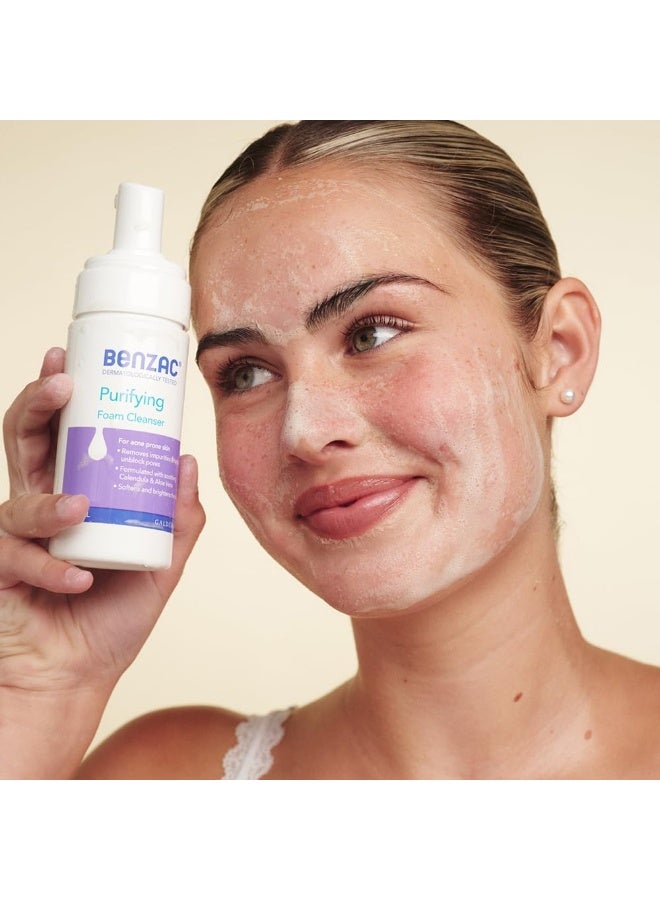 Benzac Daily Facial Foam Cleanser 130ml_AB - Image 2