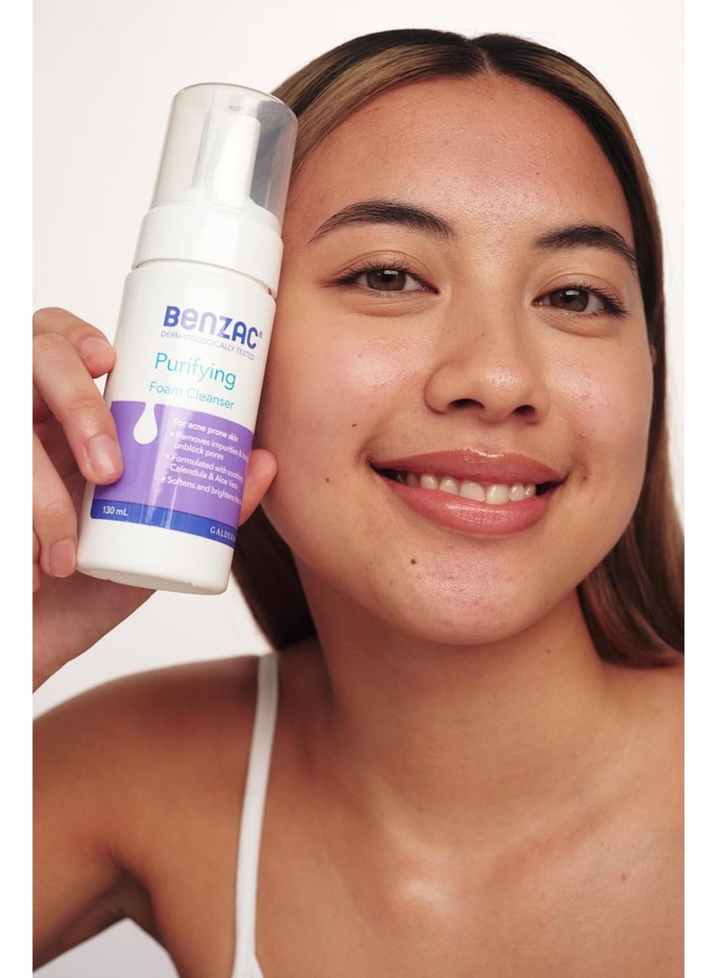 Benzac Daily Facial Foam Cleanser 130ml_AB - Image 5