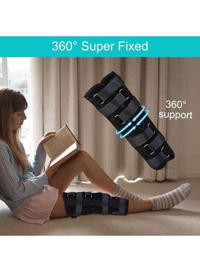 داعم ركبة وساق قابل للتعديل - دعم بعد العمليات والإصابات لـ ACL وMCL وتمزق الغضروف والتهاب المفاصل - خفيف ومريح للاستخدام اليومي - Image 5