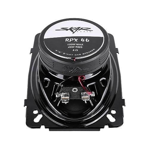 Skar Audio RPX46 150 Watt 2-Way 4"x6" Coaxial Speaker System, Pair - Image 5