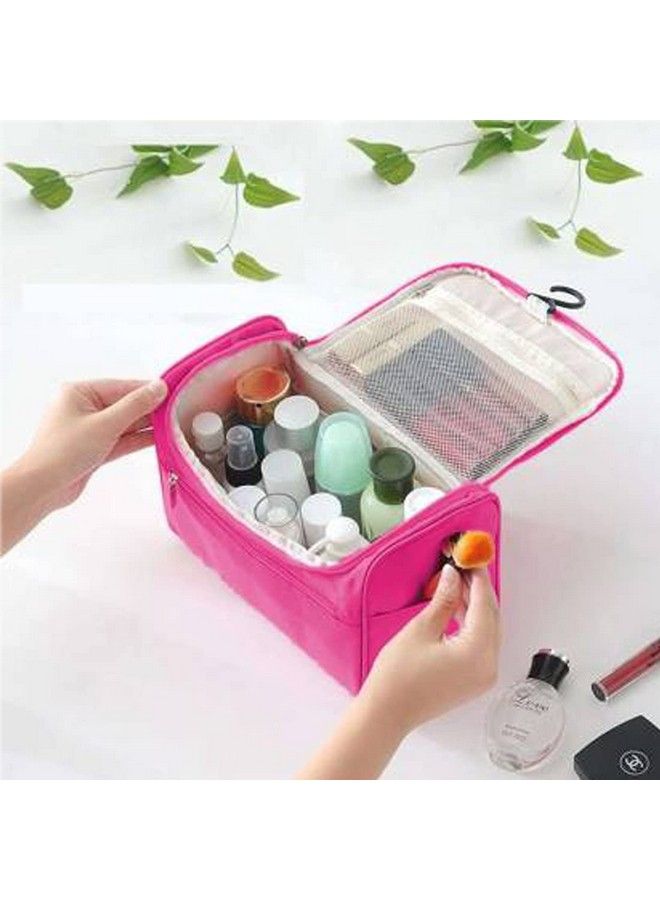 SHIVEXIM Women Hanging Travel Toiletry Cosmetic Bag Design Makeup Storage Case Travel Toiletry Kit - Image 5