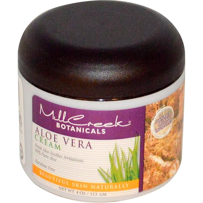 Mill Creek Aloe Vera Cream - 4 oz - Image 1