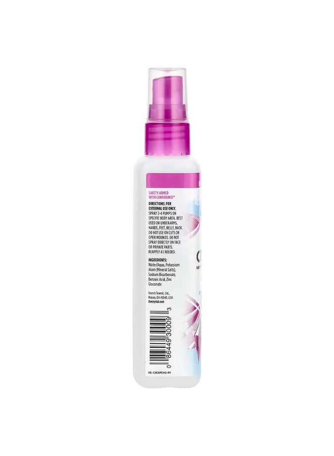 CRYSTAL, Mineral-Enriched Deodorant Spray, Unscented, 4 fl oz (118 ml) - Image 2