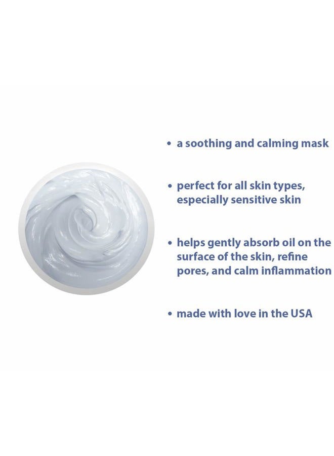 Raya Azulen Soothing Masque (602) | Calming Facial Treatment Mask for Sensitive Skin | Tones and Refines Complexion | Made with Azulene and Aloe Vera - Image 3