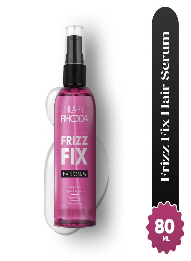 Hilary Rhoda Frizz Fix Hair Serum | Hair Serum for Dry Frizzy Hair | Locks-in Shine & Detangles Hair | Infused with Jojoba Oil & Argan Oil | 80ml - Image 2