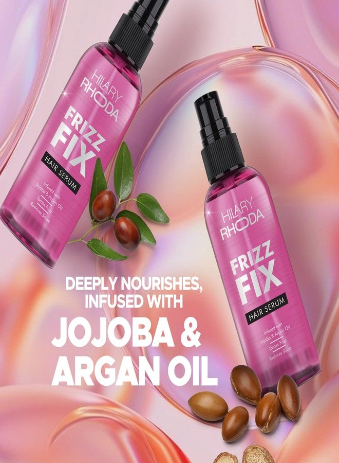 Hilary Rhoda Frizz Fix Hair Serum | Hair Serum for Dry Frizzy Hair | Locks-in Shine & Detangles Hair | Infused with Jojoba Oil & Argan Oil | 80ml - Image 4