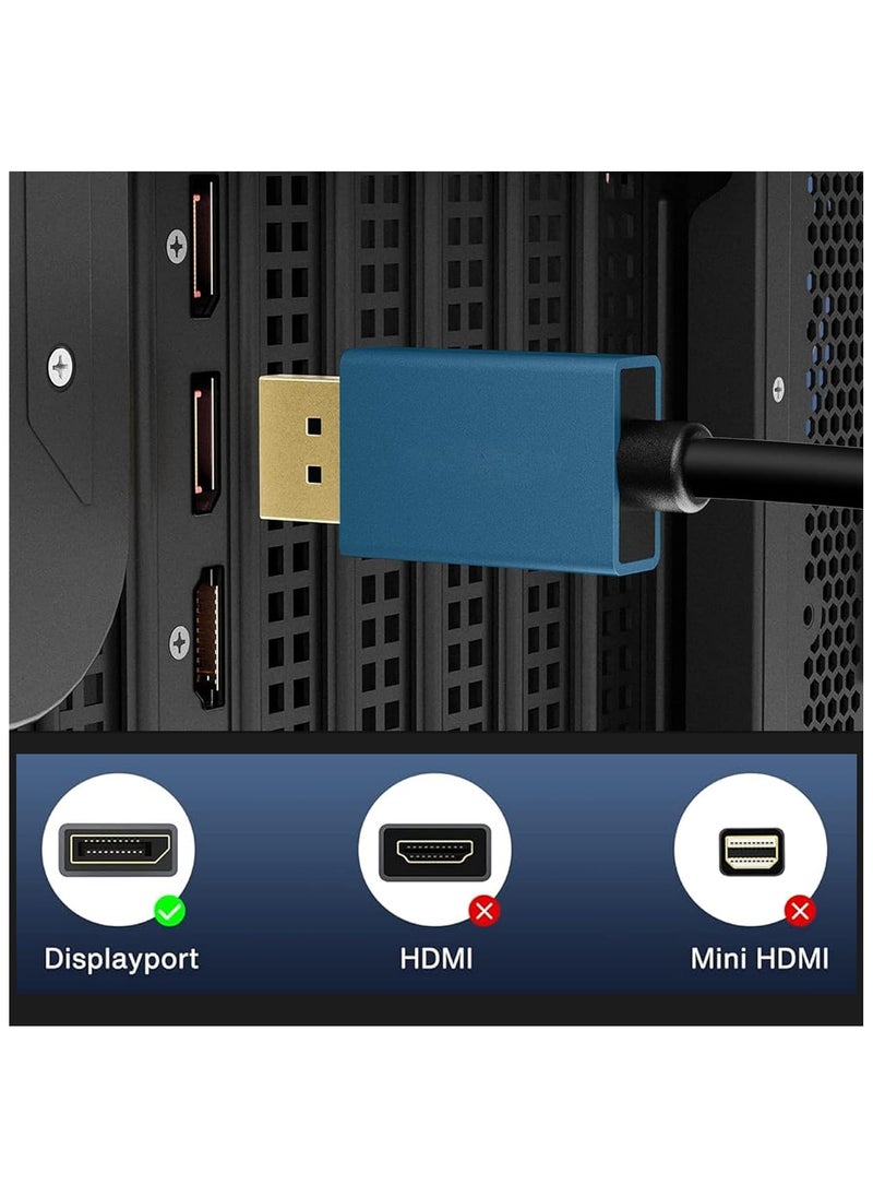 موسل موسيل كيبل 4K ديسبلاي بورت 60 هرتز 1.2 مقاس 10 متر  - Image 3