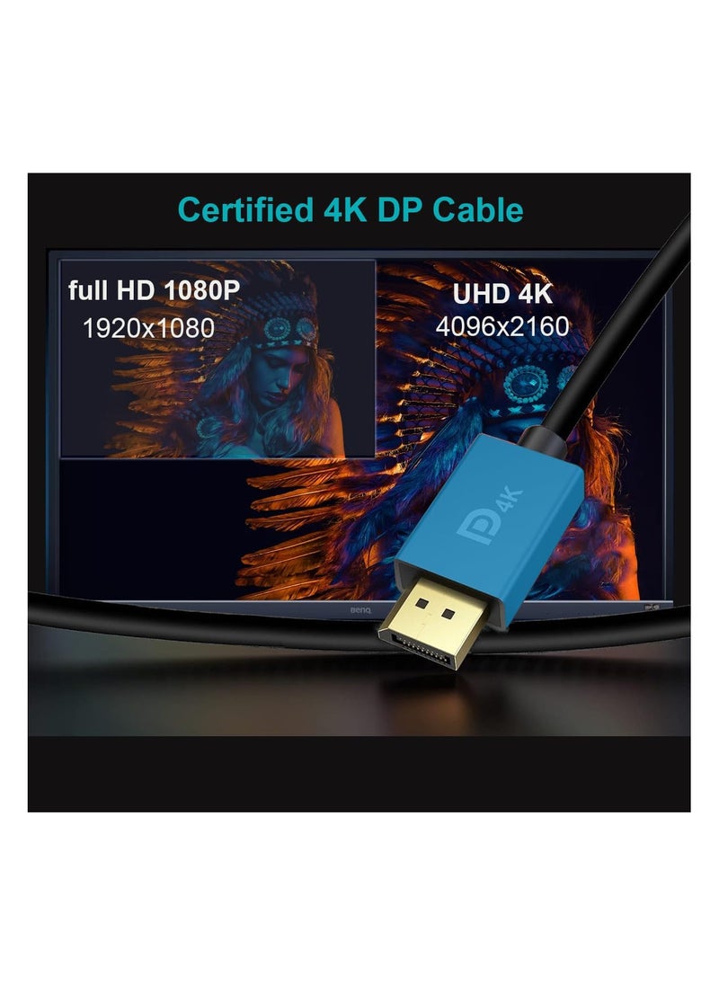 موسل موسيل كيبل 4K ديسبلاي بورت 60 هرتز 1.2 مقاس 10 متر  - Image 4