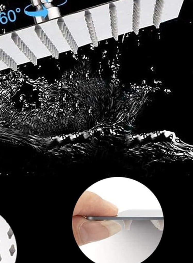 100% Professional choice Bathroom shower pan, 25 cm square, 1 mm thickness, 205 - Image 4