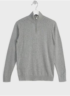 MANGO Youth Half Zip Sweater  - Image 1