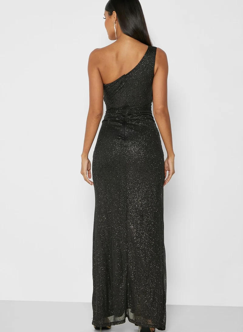 LIPSY One Shoulder Wrap Dress
