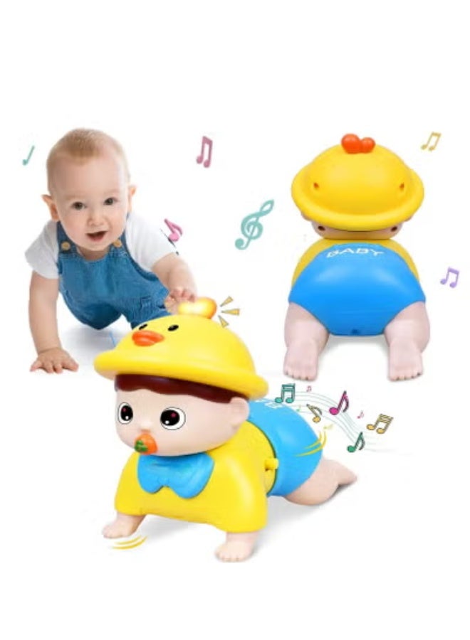 Soofam Infant Baby Crawling Toys 6 to 12 Months, Crawling Musical Toys for 6, 9, 12, 18 Month Old Toddler & Baby Toys 12-18 Months, Light Up Tummy Time Educational Learning Toys for 1, 2, 3 Year Old Boy Girl Gifts - Image 1