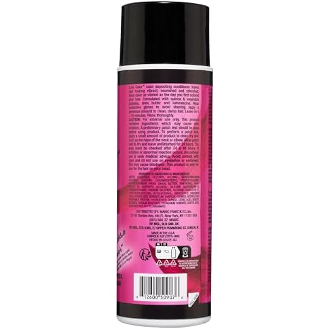 Manic Panic LOVE COLORÂ® COLOUR DEPOSITING CONDITIONER (FUSCHIA FEVER) - Image 3