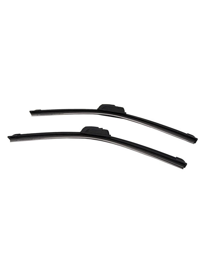 EMTC EMTC Pack of 2 | 26" Inch | EM-905 Premium Flat Wiper Blade Universal Used for more than 98% of Cars  - Image 2