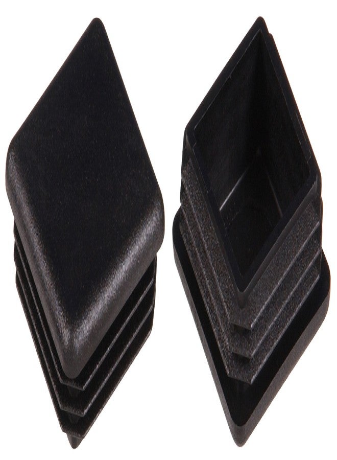 Hillman The Hillman Group 59004 1-Inch Square Furniture Tip, 8-Pack , Black