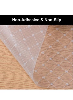 Generic Shelf Liners for Kitchen Cabinets, 45*500cm Non-Adhesive Shelf Cabinets Drawer Liner, Non-Slip Washable Refrigerator Drawers Mat for Kitchen Shelves, Pantry, Desks, Cupboard  - Image 2