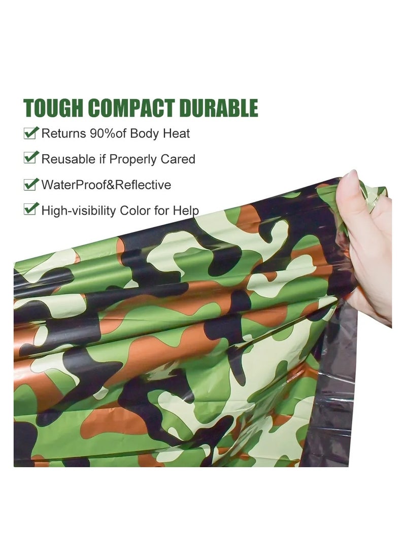 Emergency Sleeping Bag, Lightweight Survival Sleeping Bags Waterproof Thermal Emergency Blanket, Bivy Sack Survival Gear for Outdoor Adventure, Camping, Hiking - pzsku/ZFDD999C7E44E62D0FC23Z/45/_/1715931410/f2ab66d1-d2d0-4d8c-add2-939d71f25029