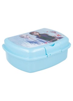 Disney Urban Sandwich Box Frozen Blue Forest Leak Proof Durable Lunch Container for Kids Lightning McQueen Design Tiffin Box Portable Food Storage Box  - Image 1