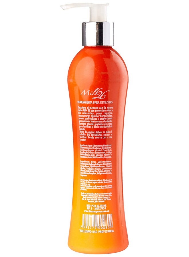 Kleravitex Milk 26 Leave In Conditioner - 8.11 Oz - Split End Repair For Damaged Hair - Promotes Hair Care, Volume & Growth - Image 2