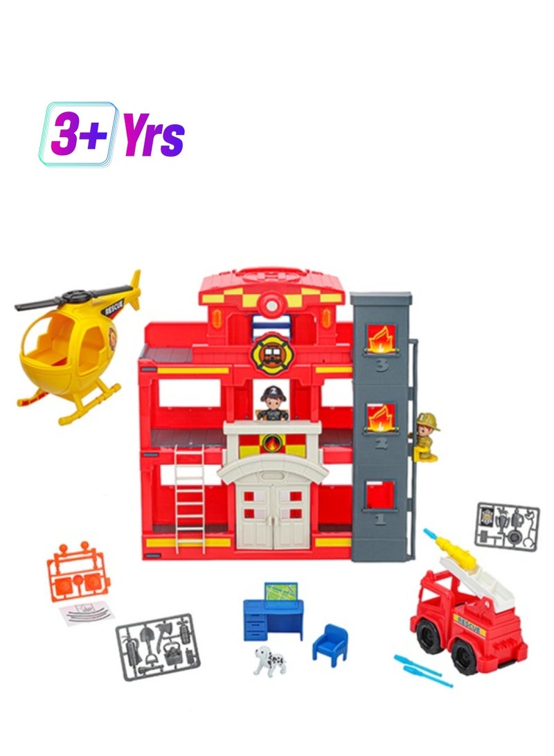 تشابمي مجموعة لعب محطة إطفاء مهمة الإنقاذ - Image 1