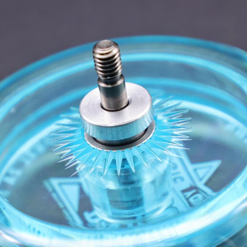 Unresponsive Magic Yoyo: Transparent Black, Premium Durable Material, 8-Ball KK Bearing for Smooth Spins - Advanced Trick-Performing Crystal Yoyo for Kids, Adults and Yoyo Enthusiasts - Image 3
