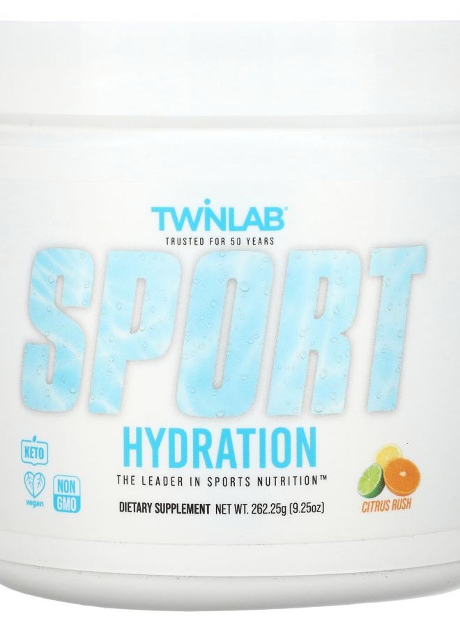 Twinlab Sport Hydration Citrus Rush 9.25 oz (262.25 g) 