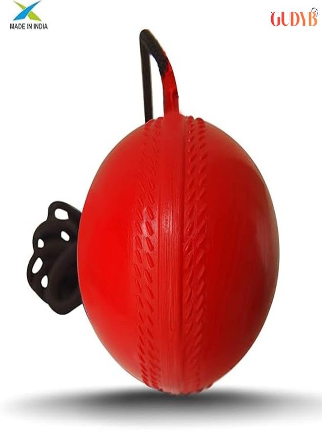 GudyB Synthetic Ball with a Cord Cricket Hanging & Knocking Ball for Indoor & Outdoor Training, Practice, Batting - Image 4