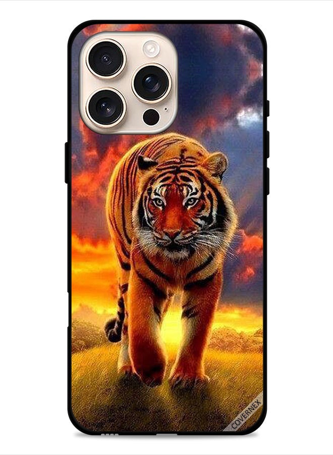 Covernex Apple iPhone 16 Pro Protective Case Cover Cheetah Walking - Image 1
