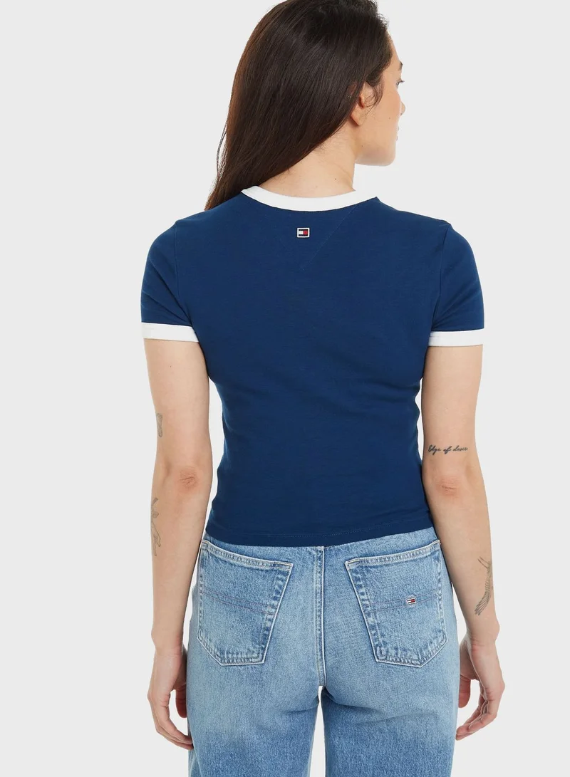 TOMMY JEANS Crew Neck T-Shirt