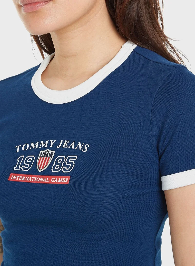 TOMMY JEANS Crew Neck T-Shirt
